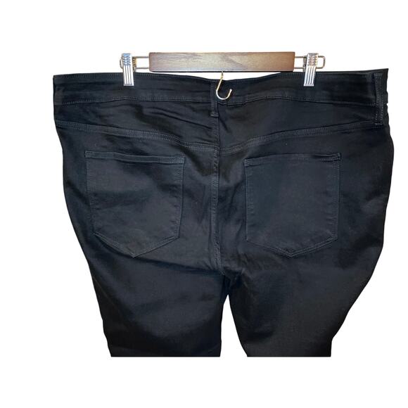 Old Navy Rockstar Super Skinny High Rise Dark Wash Jeans Plus Size 24 - Picture 4 of 7